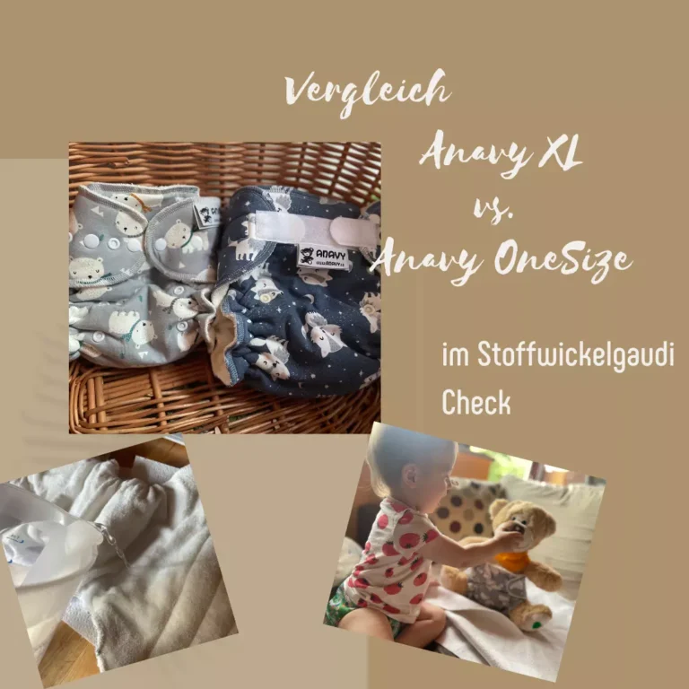 Vergleich Anavy XL und Anavy OneSize